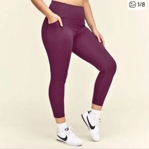 Girlfriend Collective Purple Leggings
